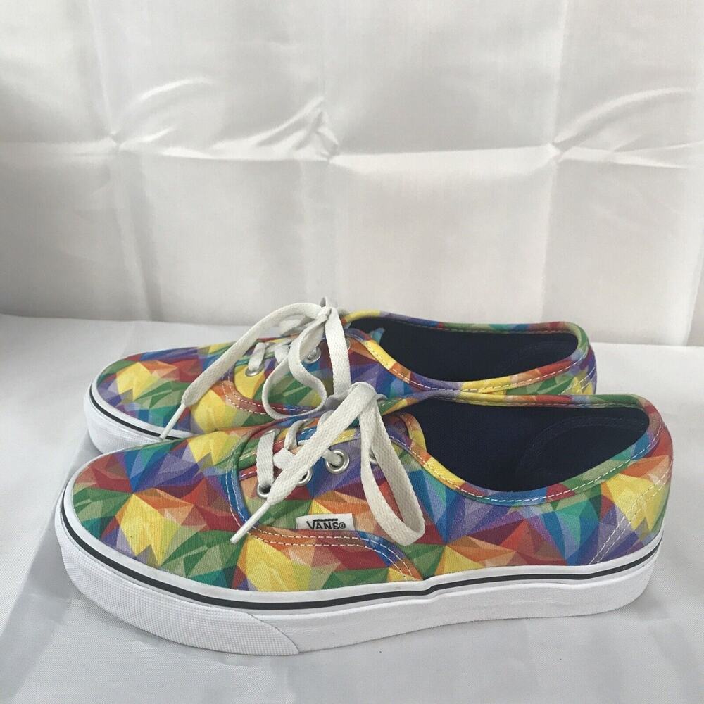 Vans Off-The-Wall Multicolored Prism shoes Unisexed Men’s 5.5/ Women’s 7 Uni
